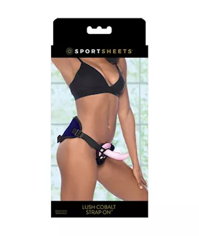 Lush Cobalt Strap On Harness