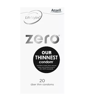 LifeStyles Healthcare Zero Uber Thin Condoms