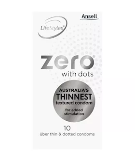 LifeStyles Healthcare Zero Uber Thin 10s Condoms
