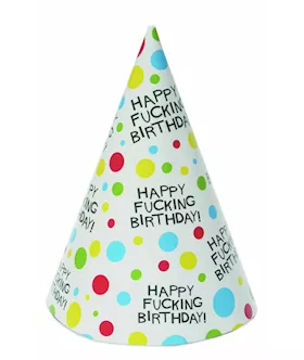 XRated Birthday Hats Pack of 8