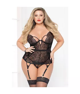 Simply Gorgeous 2Piece Bustier Set