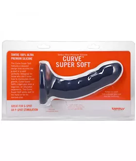 Tantus Curve Dildo Mediumfirm Sapphire