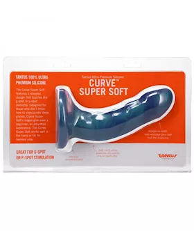 Tantus Curve Dildo Soft Malachite